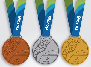 لباس المپیک طلایی‌های در مراسم افتتاحیه ریو 2016