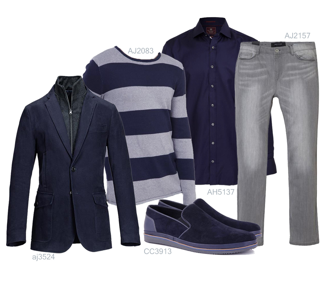 Grey Blue