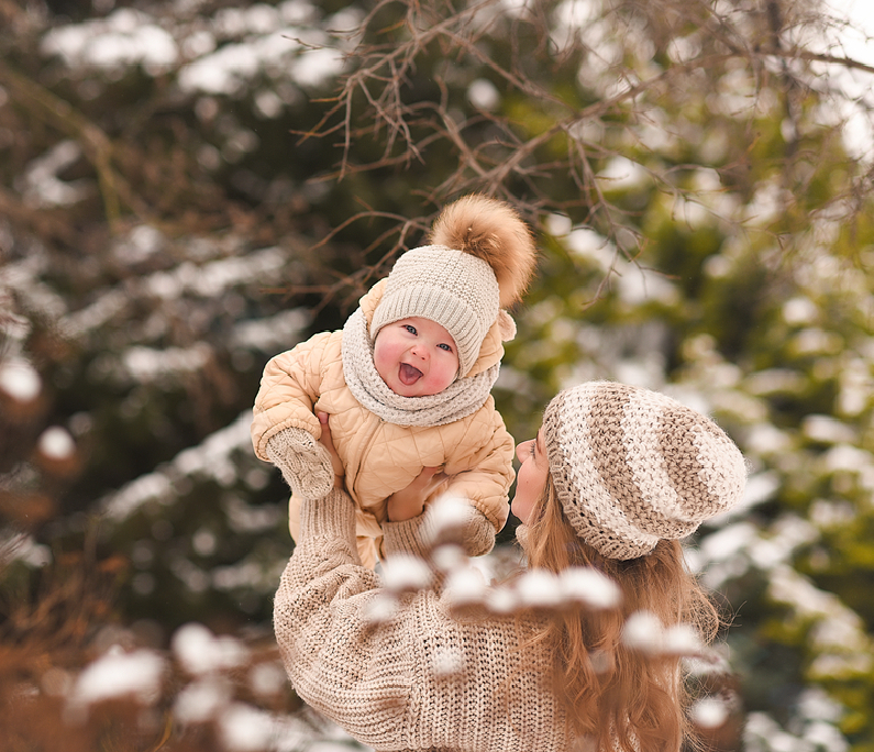 قوانینی که باید در لباس زمستانی نوزاد رعایت کنید