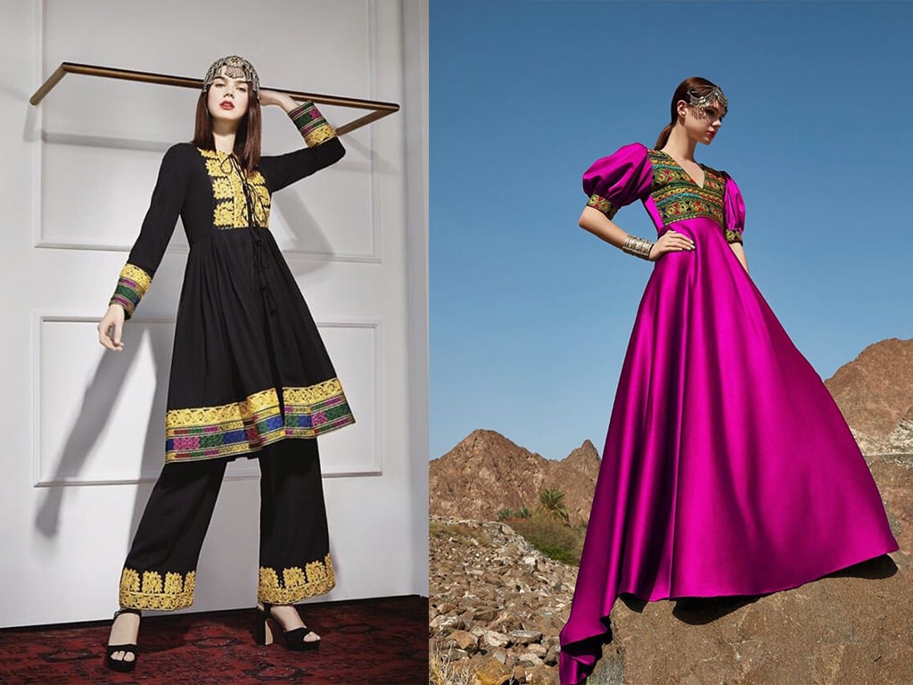 afghan fashion10 min - همه‌چیز درباره انواع مدل لباس افغانی و انواع آن