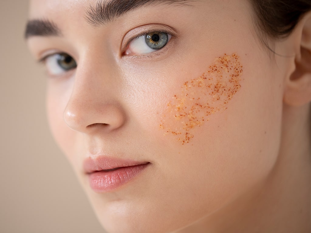 لایه‌‌برداری پوست یا همان اسکراب سبب می‌شود لایه‌های عمیق پوست تمیز شوند.