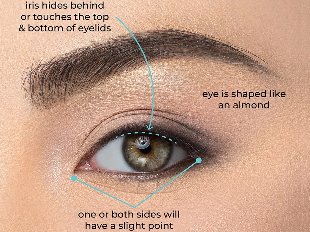 آموزش کشیدن خط چشم برای چشم‌های بادامی