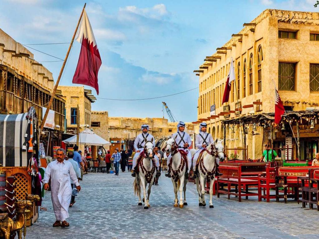 عکس جاذبه های قطر - سوق واقف محل مناسب برای خرید از قطر