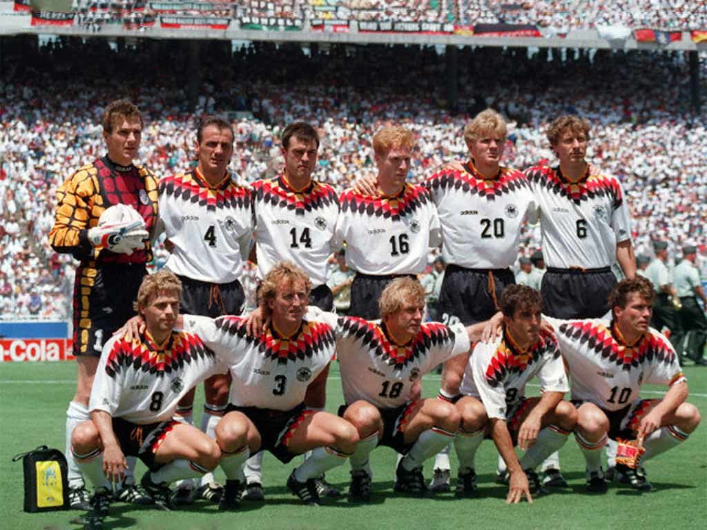 لباس تیم ملی آلمان در جام جهانی 1994 مورد پسند طرفدارنش قرار نگرفت.