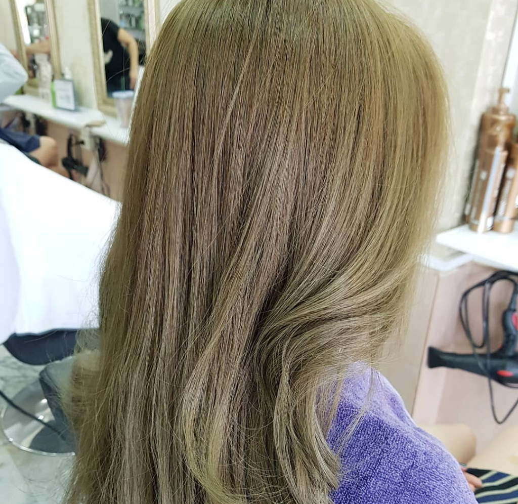 مدل موی زیتونی قهوه‌ای روشن