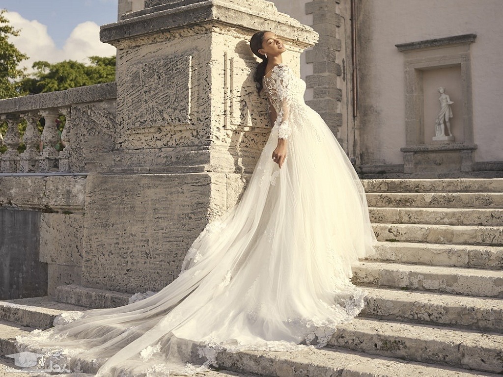 مدل لباس عروس گیپور