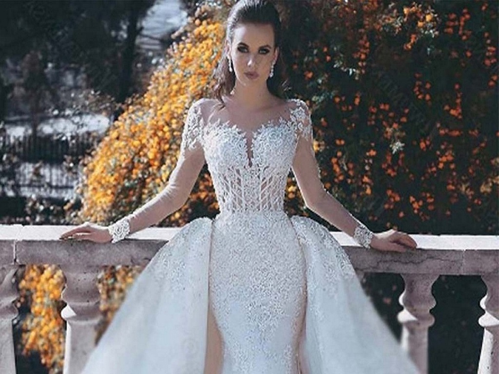 مدل لباس عروس گیپور