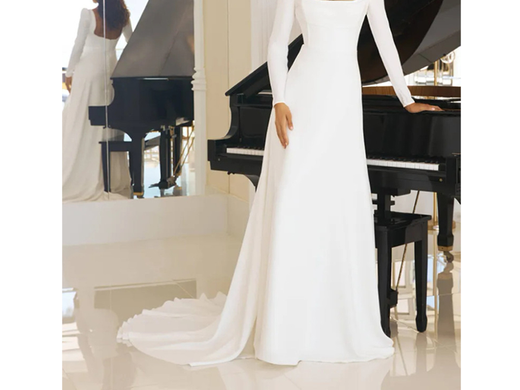 مدل شانزدهم: لباس عروس طرح کلاسیک