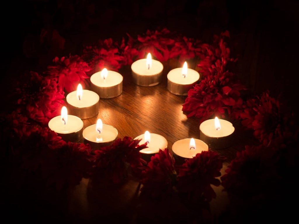 تزئین شمع وارمر با گل خشک