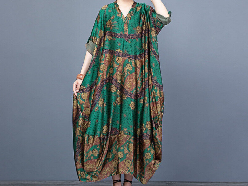 Maxi Dress Oversized Kaftan