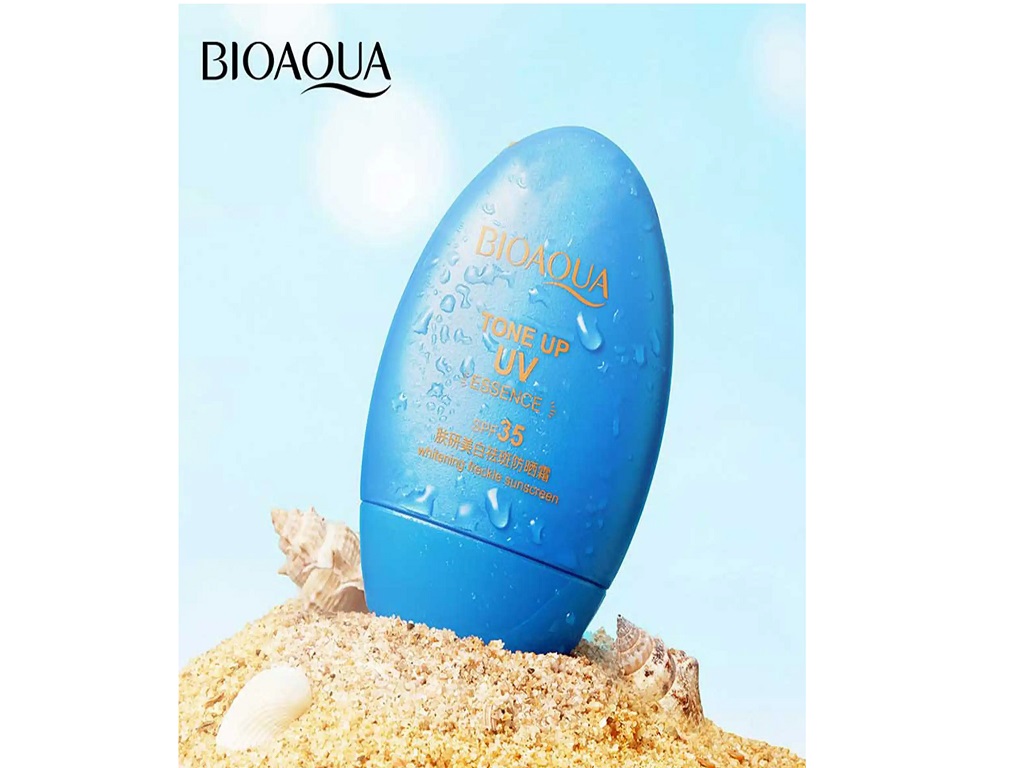 کرم ضد آفتاب بی رنگ SPF35 بیوآکوا Bioaqua وزن 30 گرم