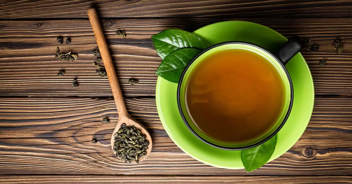 استفاده از چای سبز برای درمان جای جوش