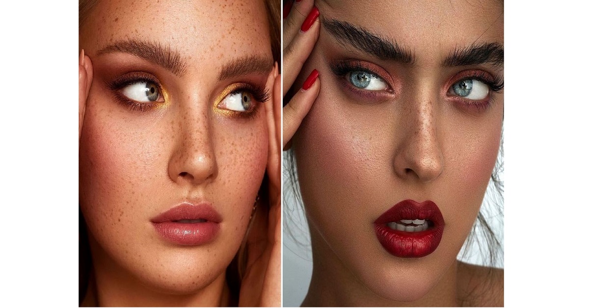 خط چشم محو با سایه
