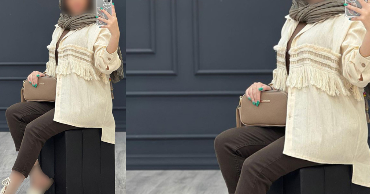 مدل مانتو ریش ریشی جدید