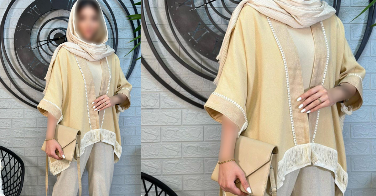 مدل مانتو مخمل مجلسی کوتاه