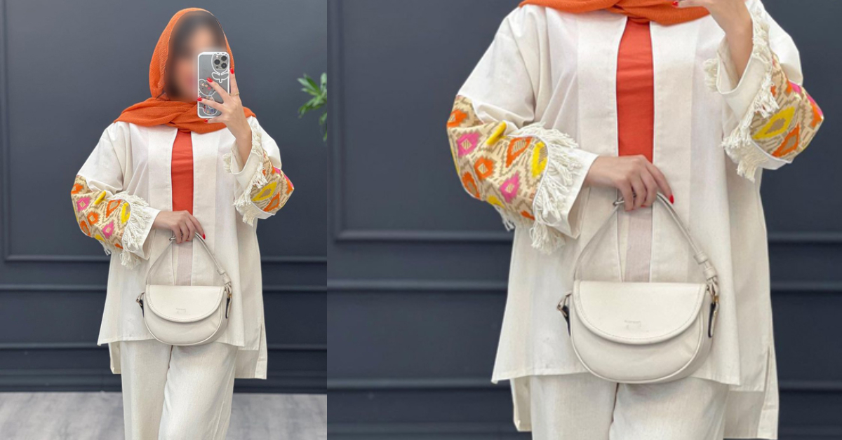 مدل استین مانتو ریش ریشی