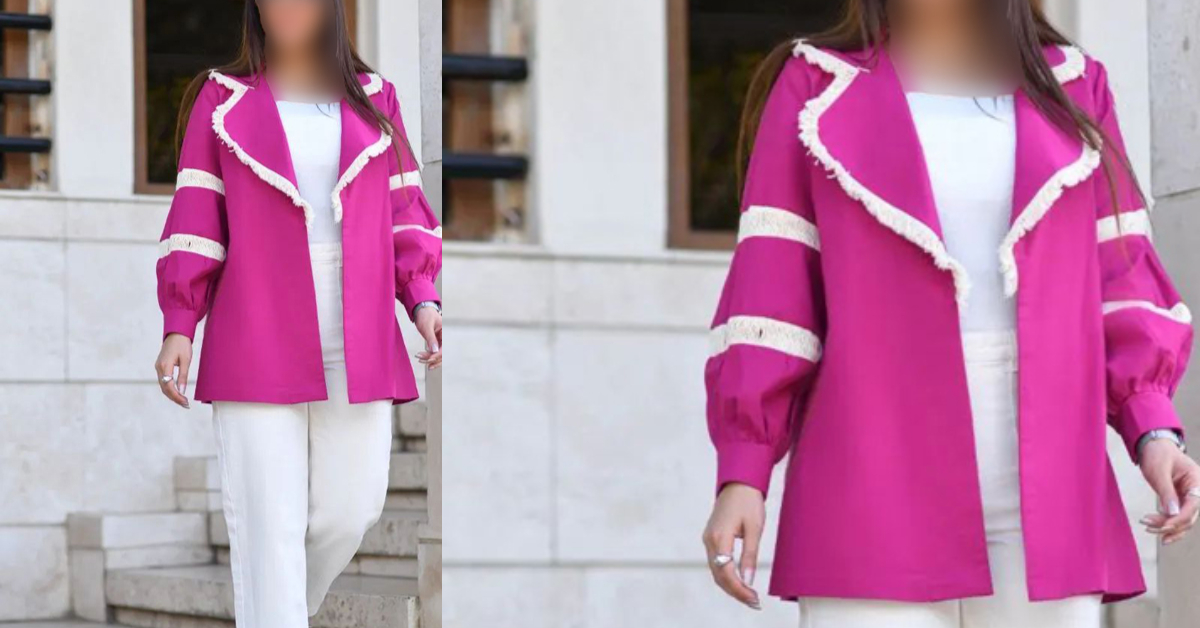 مدل مانتو ریش ریشی مجلسی