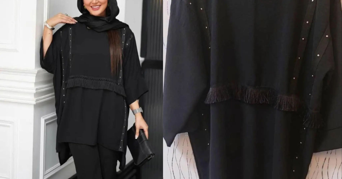 مدل مانتو ریش ریشی جدید