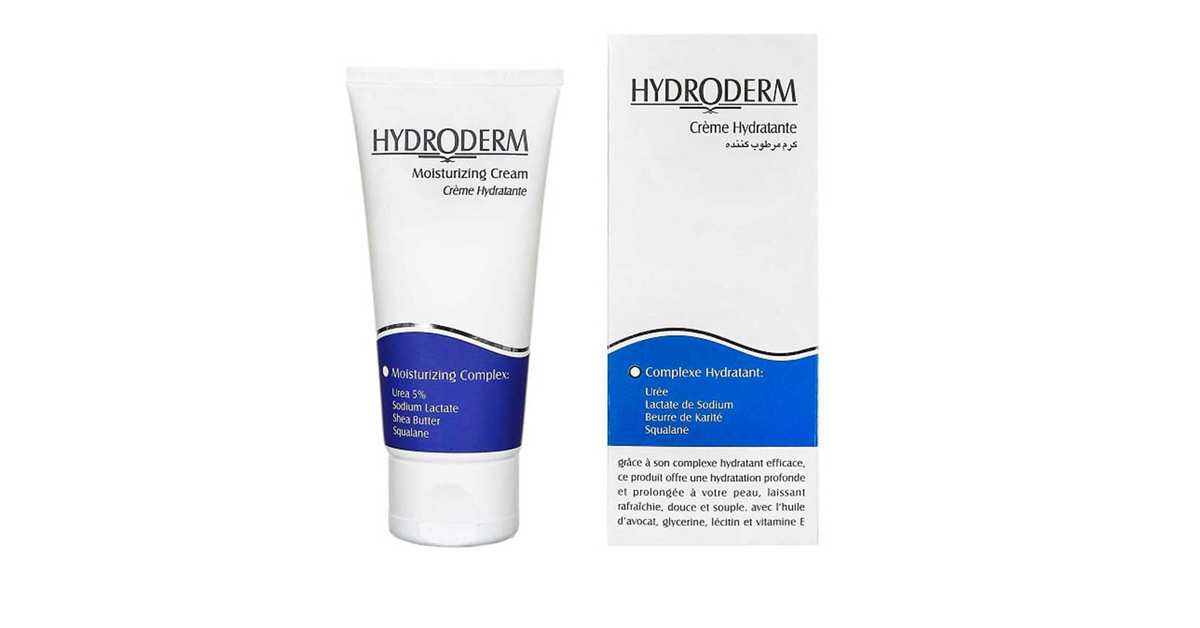 محصول مرطوب‌کننده هیدرودرم برای پوست‌های حساس و خشک