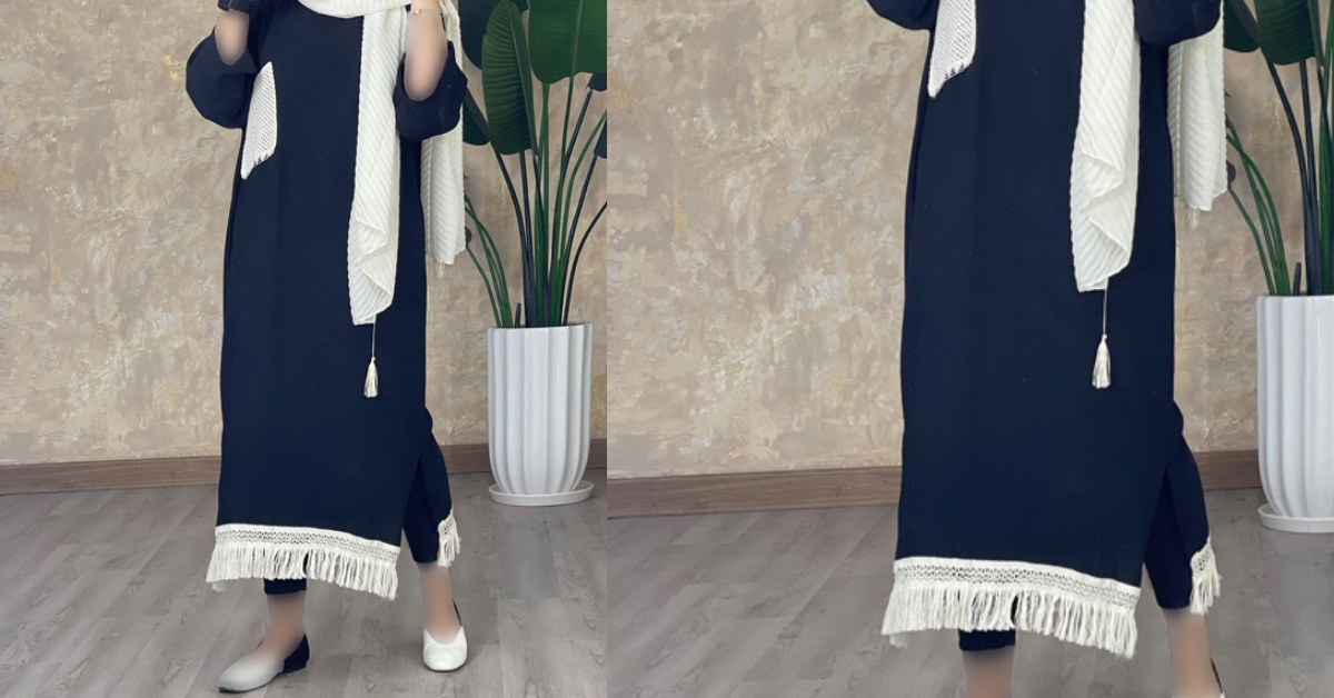 مدل مانتو ریش ریشی بلند