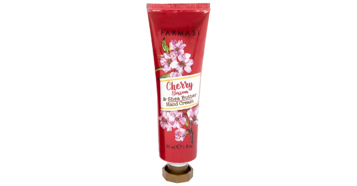 کرم مرطوب کننده دست فارماسی مدل Cherry Blossom & Shea Butter