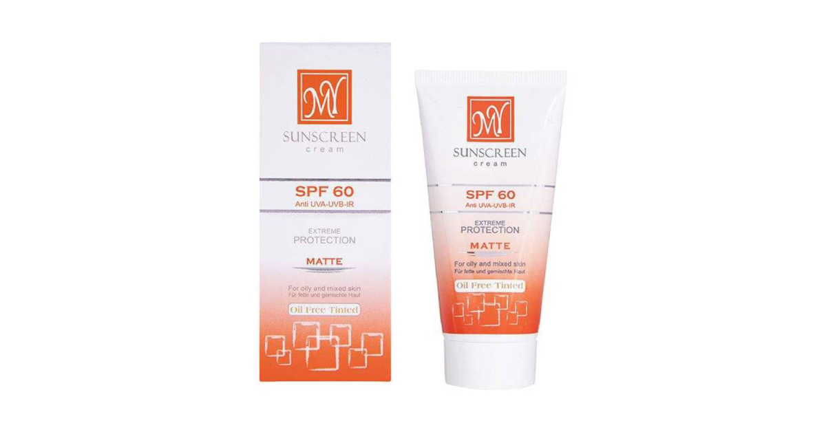 ضد آفتاب رنگی SPF60 مای