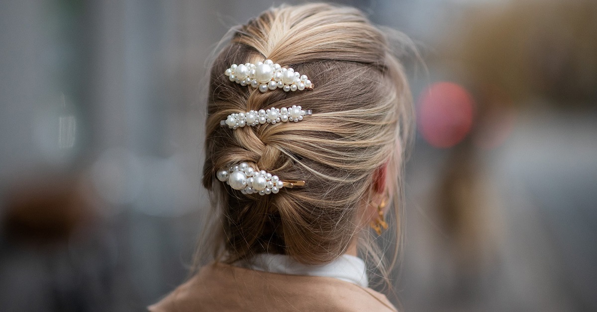 گیره موهای مرواریدی hair pins