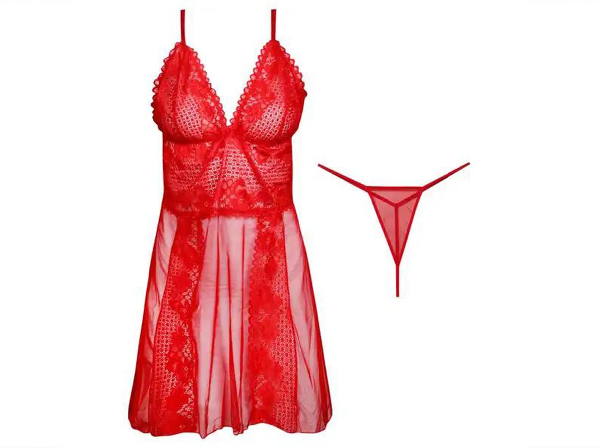 woman nightdress 20 - 20 مدل لباس خواب زنانه که با پوشیدن آن در خانه شیک و زیبا می‌شوید