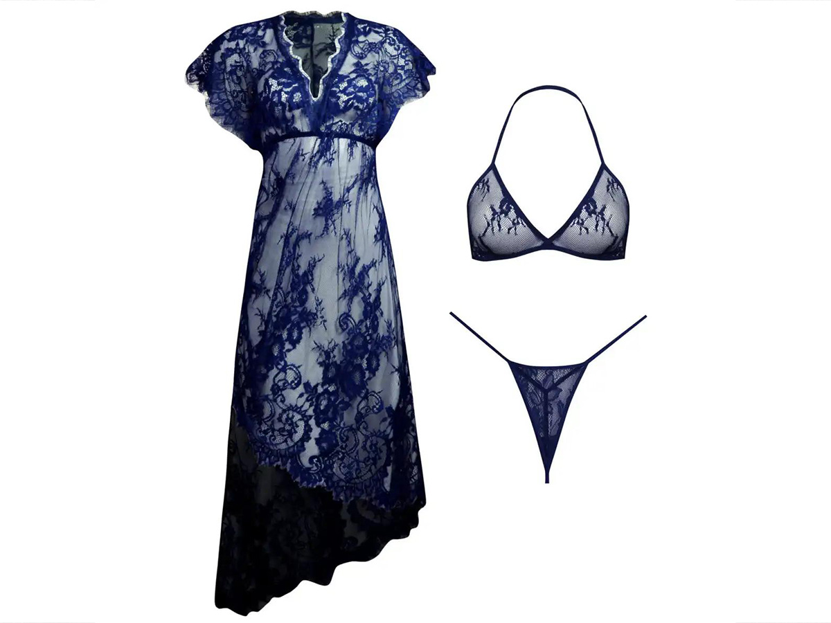 woman nightdress 3 - 20 مدل لباس خواب زنانه که با پوشیدن آن در خانه شیک و زیبا می‌شوید