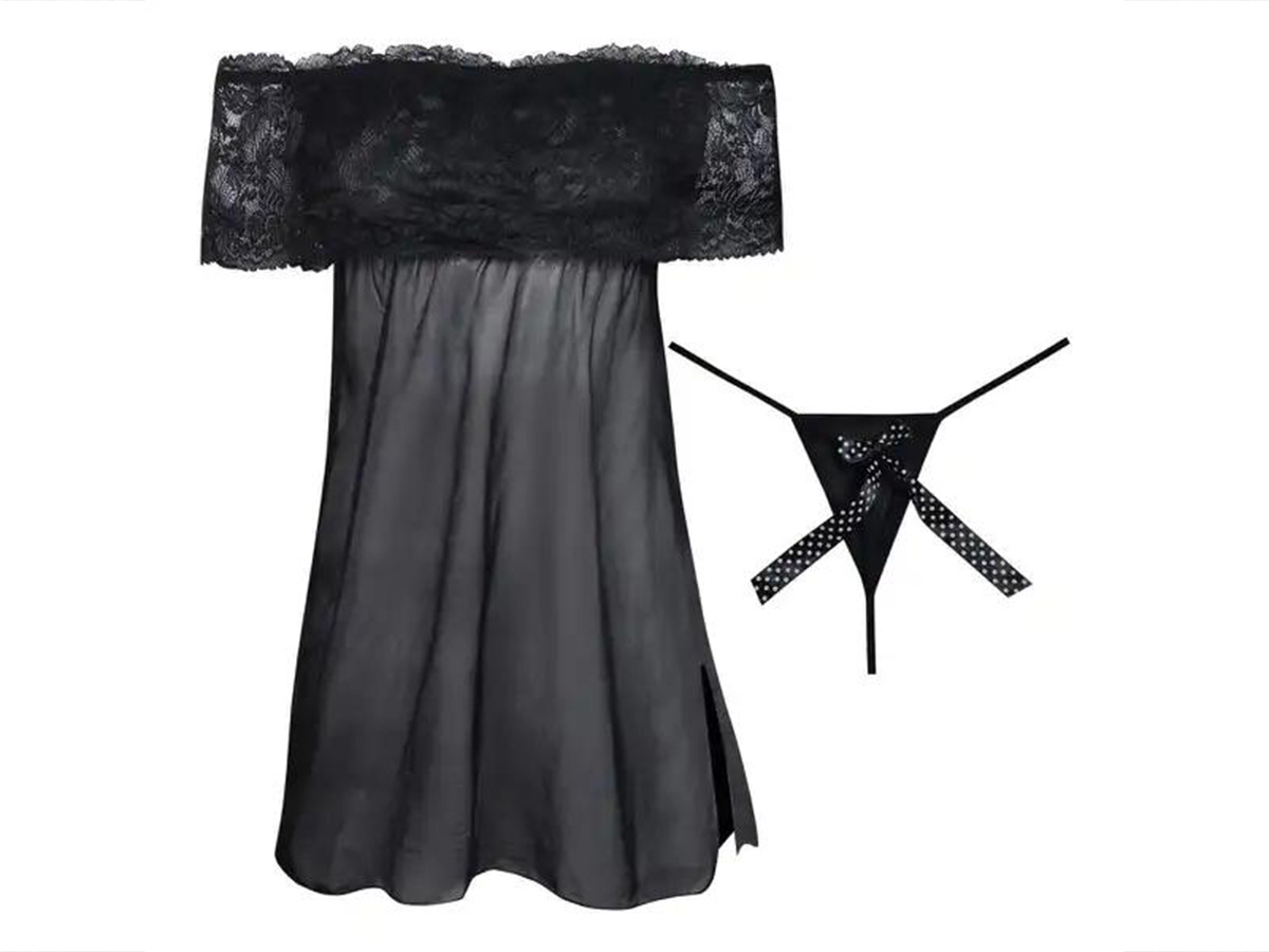 woman nightdress 6 - 20 مدل لباس خواب زنانه که با پوشیدن آن در خانه شیک و زیبا می‌شوید