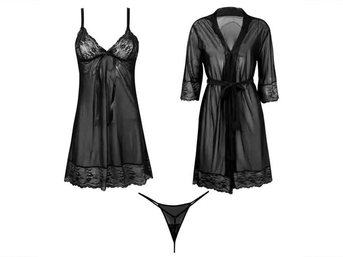 woman nightdress 7 - 20 مدل لباس خواب زنانه که با پوشیدن آن در خانه شیک و زیبا می‌شوید