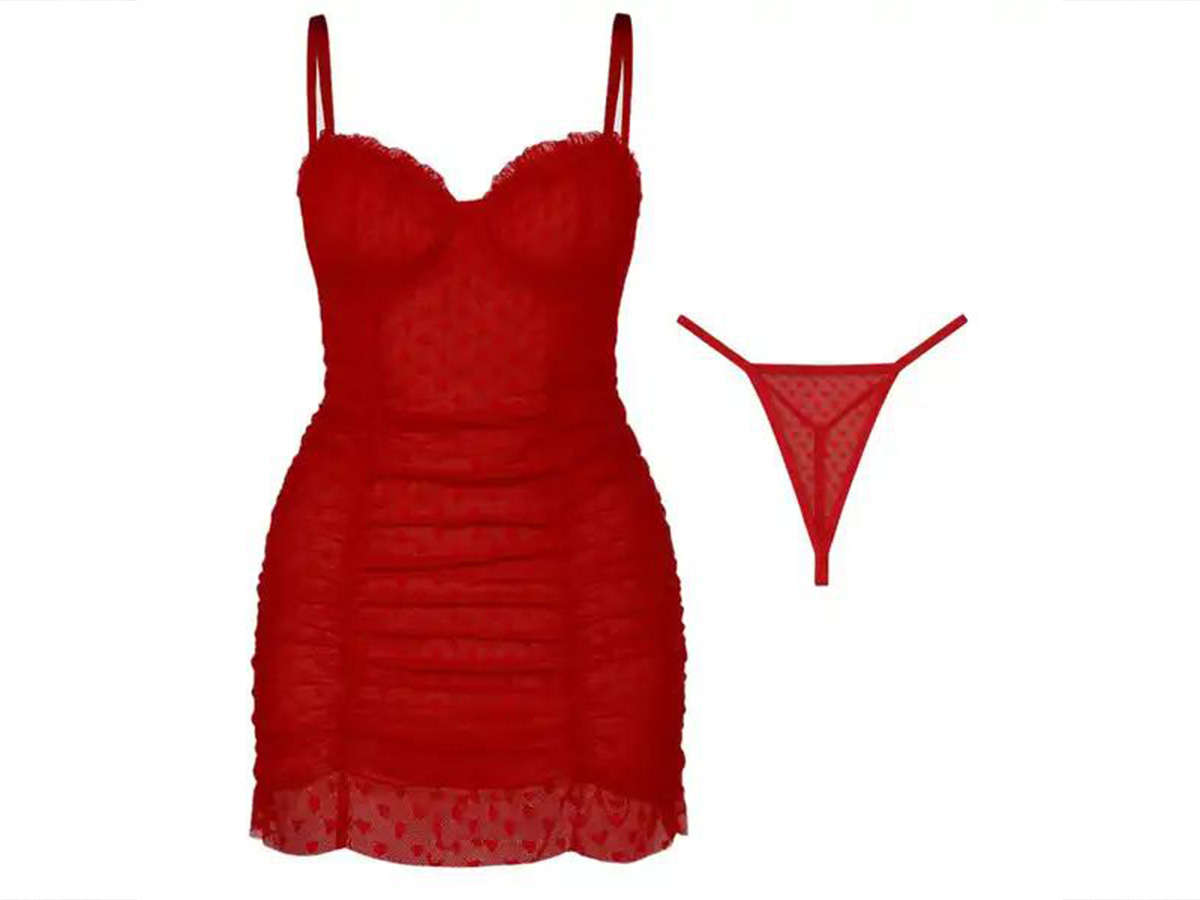 woman nightdress 8 - 20 مدل لباس خواب زنانه که با پوشیدن آن در خانه شیک و زیبا می‌شوید