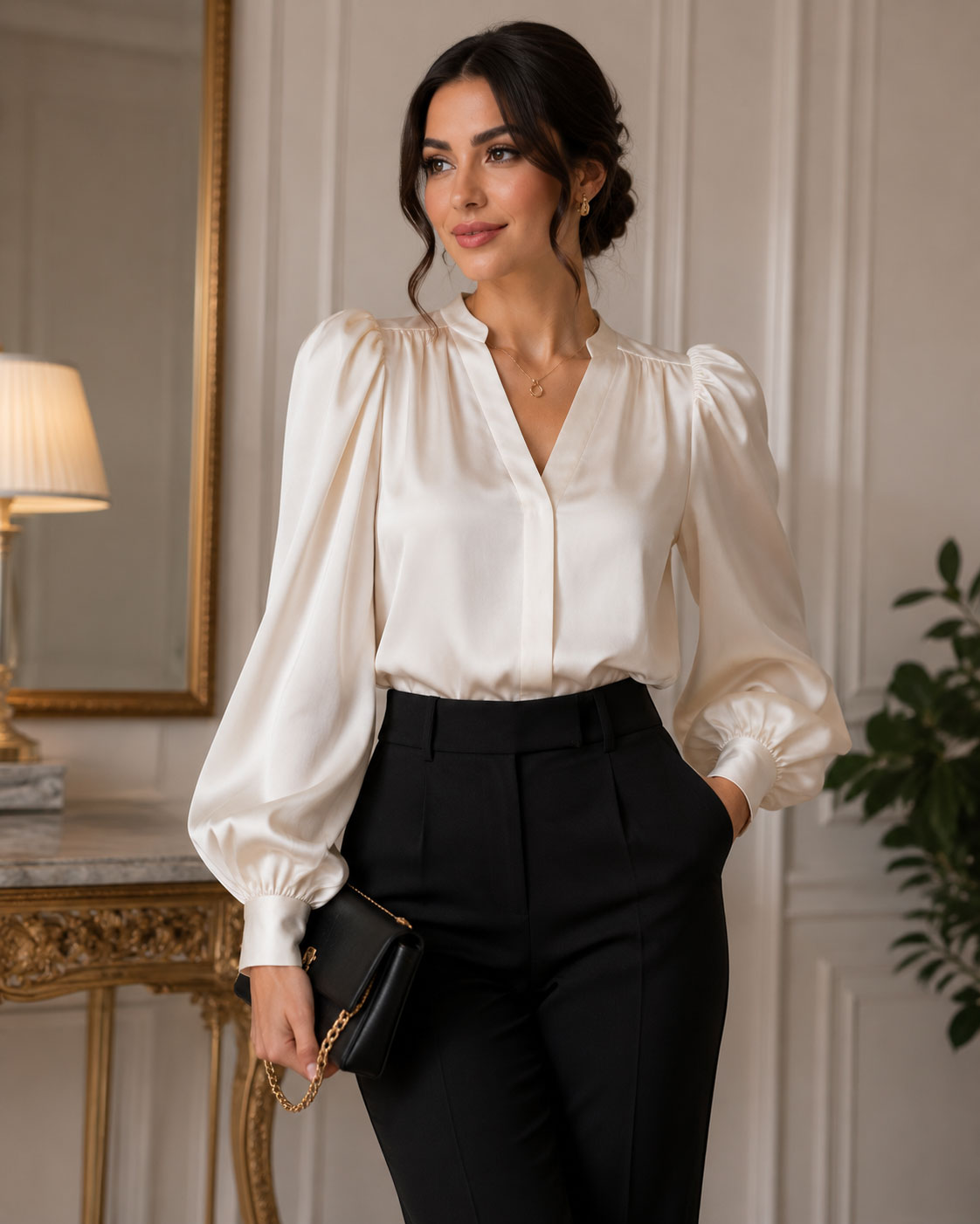 شومیز مناسب افراد قد کوتاه و قد بلند؛ راهنمای انتخاب مدل ایدهآل 10 ChatGPT Image Jul 25 2026 03 18 39 PM - شومیز مناسب افراد قد کوتاه و قد بلند؛ راهنمای انتخاب مدل ایدهآل