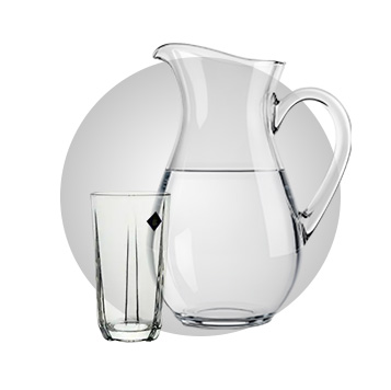 پارچ و لیوان